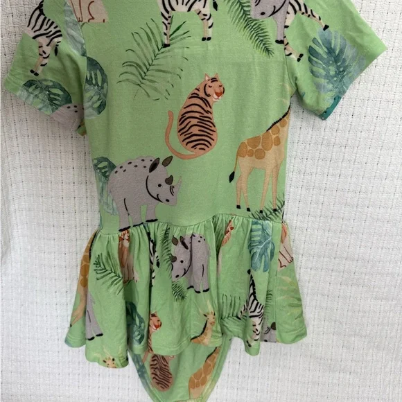 Posh peanut animal print dress 18-24m - Picture 2 of 3
